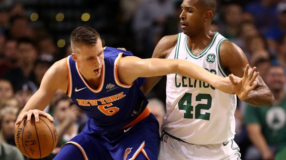 Basketbols, NBA spēle: Knicks - Celtics