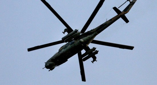 Ziemeļmaķedonija nodos Ukrainai 12 triecienhelikopterus 'Mi-24'