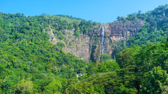 Diyaluma Falls, Šrilanka, ūdenskritums