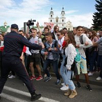 Foto: Minskā 1. septembrī protestē studenti