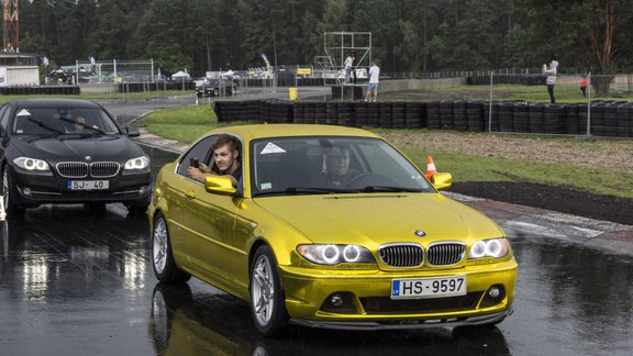 BMW Ginesa rekorda uzstādīšana Biķernieku trasē