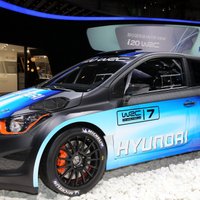 'Hyundai' izrāda uzlaboto 'i20 WRC' modeli