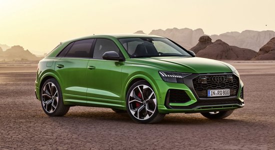 'Audi RS Q8' ar 600 ZS un 3,8 sekundēm līdz 'simtam'