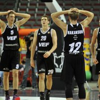 'VEF Rīga' savā laukumā piekāpjas 'Cmoki' basketbolistiem