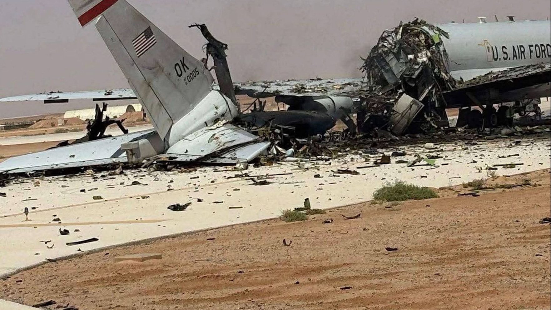 Irānas uzbrukumā pamatīgi cietusi dārga un svarīga ASV lidmašīna