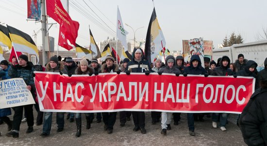 Krievijas vēlēšanu komisija: video par pārkāpumiem vēlēšanās ir montēti