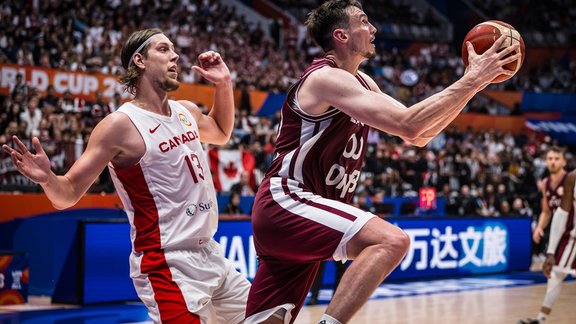 Basketbols, Pasaules kauss: Latvija - Kanāda - 33