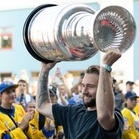 Foto: Balinskis atrāda Stenlija kausu Ventspilī