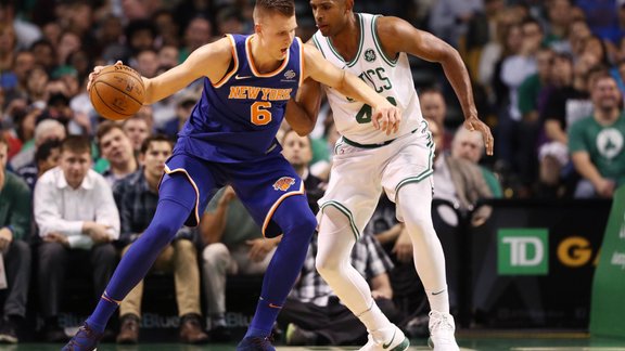 Basketbols, NBA spēle: Knicks - Celtics