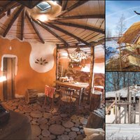 ФОТО. Белорус ушел зимовать в лес, построив в глуши "домик Хоббита" за 1000 долларов