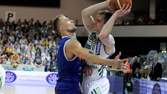 Lietuvas Basketbola līgas fināls, 1.spēle: Neptunas - Žalgiris - 24