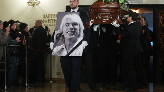 Dmitri Hvorostovsky funeral - 2