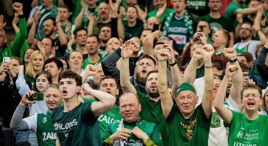 "Ja nepiekrītat, sekojat Krievijas karakuģim" – "Žalgiris" fani sanikno Serbijas basketbola grandu