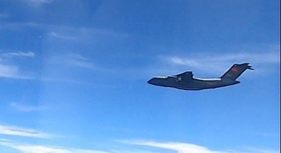 Taivānas tuvumā novērota 21 Ķīnas militārā lidmašīna