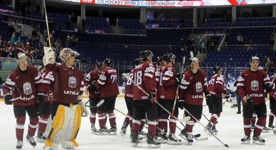 Стал известен календарь сборной Латвии на хоккейном ЧМ-2017
