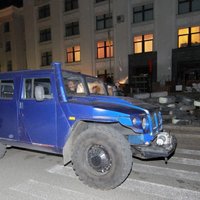 Джип Жириновского прорвался к луганским ополченцам