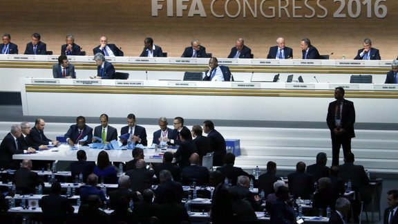 FIFA Presidential election during the Extraordinary Congress in Zurich