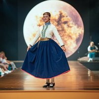 ФОТО, ВИДЕО: В рамках Праздника песни прошел показ лучших народных костюмов