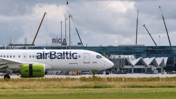 Из соображений безопасности и на этой неделе отменены рейсы airBaltic в Тель-Авив