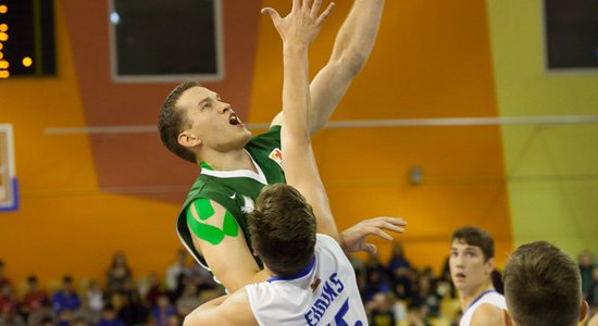 'Valmiera'/ORDO basketbolisti zaudē cīņā par pirmo vietu BBL apakšgrupā