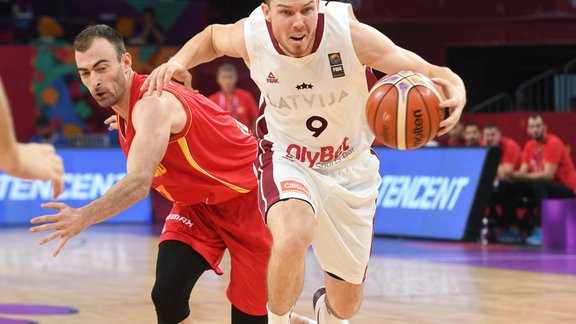 Basketbols, Eurobasket 2017: Latvija - Melnkalne - 47