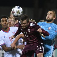 Latvijas futbola izlases katastrofa turpinās - Nāciju līgā joprojām bez uzvarām