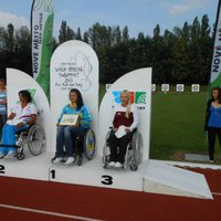 Latvijas sportiste Ieva Melle izcīna bronzas medaļu reitinga turnīrā paralimpiskā loka šaušanā