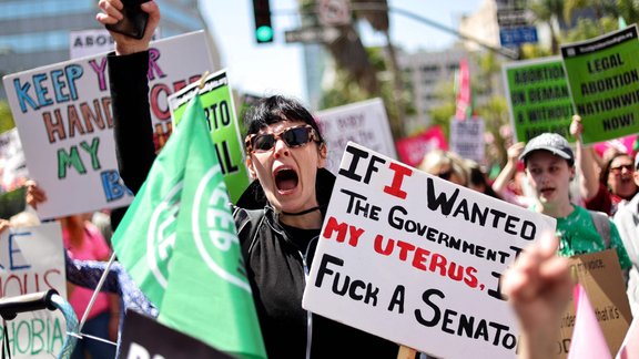 ASV protesti pret "Roe v. Wade" atcelšanu