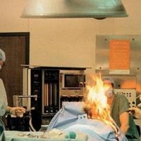 Норвежские хирурги во время операции подожгли пациента