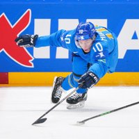 Latvijas hokejistu pretinieces Kazahstānas kodolu veidos 'Baris’ spēlētāji