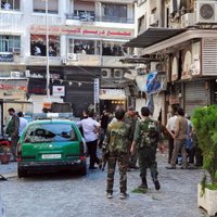Sprādzienos Damaskas centrā 14 bojāgājušie
