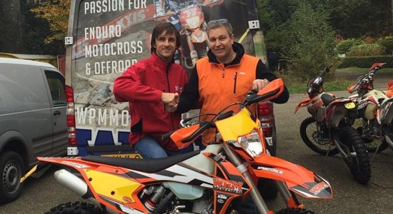 Jānim Vinteram Eiropas enduro čempionātā - nozagti motocikli un 4. vieta