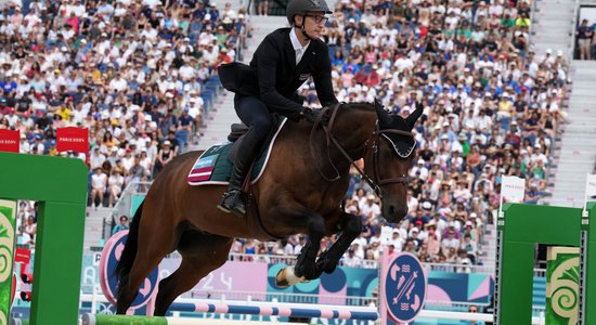 ФОТО. Латвийский пятиборец Швецов пробился в финал олимпийских соревнований