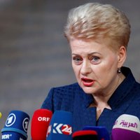 Grībauskaite: Premjers apkaunojis Lietuvu starptautiskā mērogā