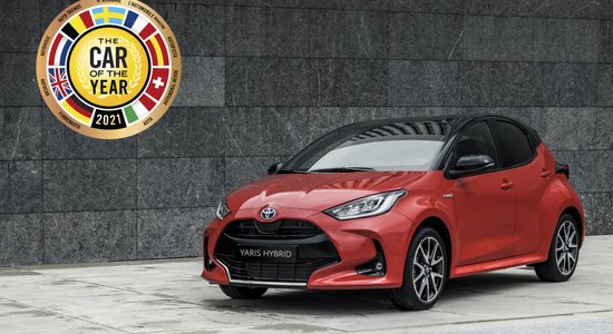 Par 'Eiropas Gada auto 2021' atzīts 'Toyota Yaris'