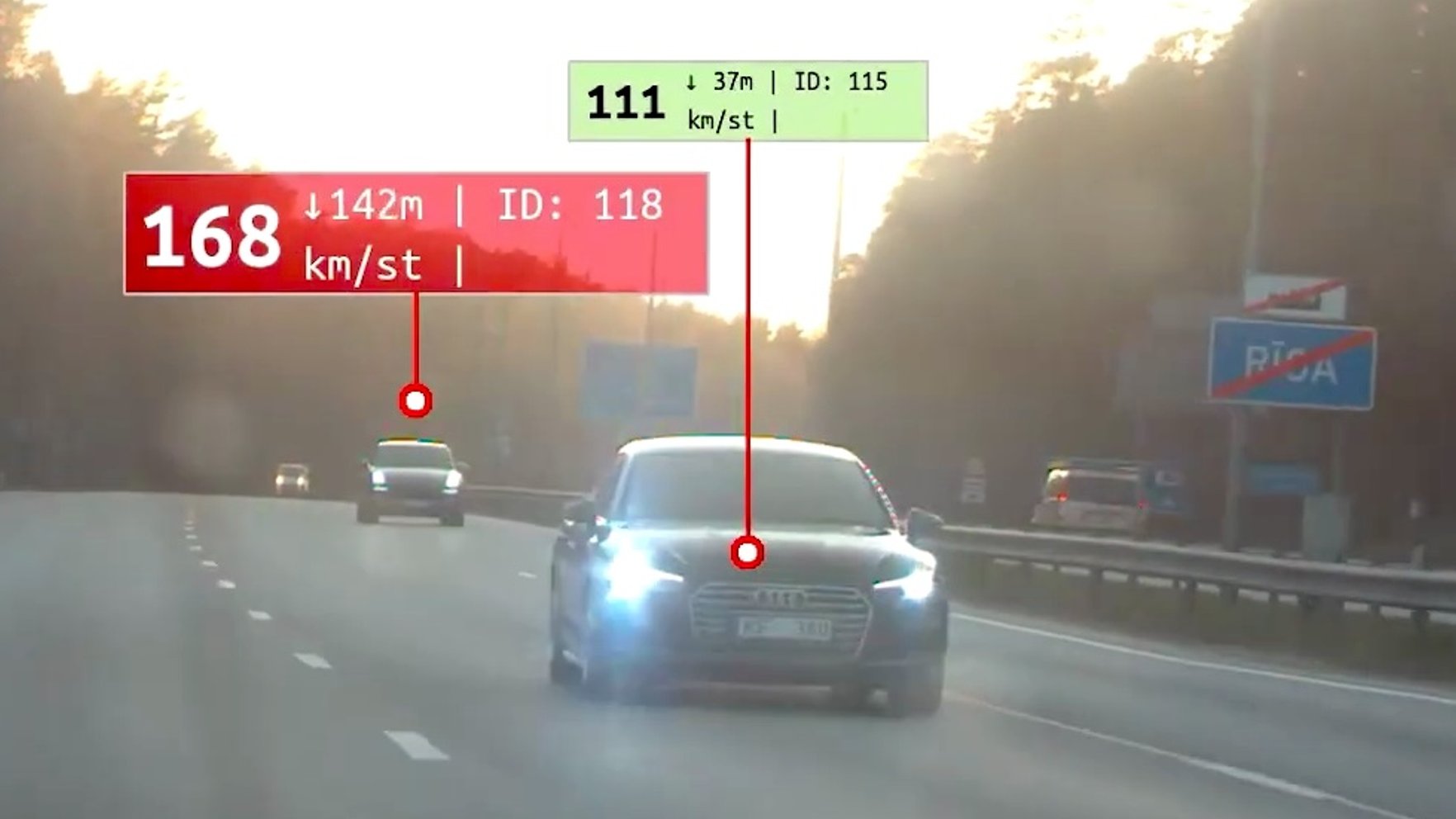 Video: Pa Jūrmalas šoseju ar 170 km/h – policija pieķērusi vairākus pārkāpējus