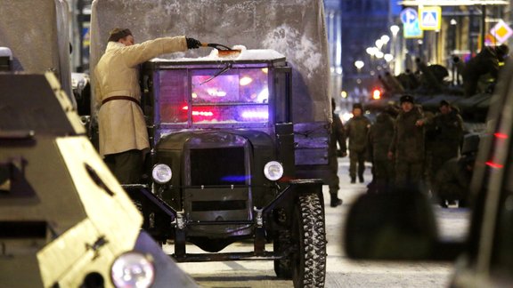 Ļeņingradas blokādes pārraušanas dienas parādes mēģinājums - 15