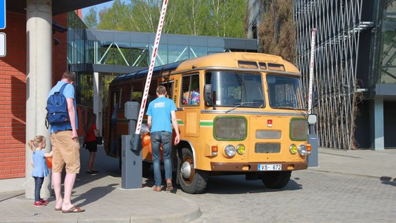 Motormuzeja 30 gadu jubileja PAZ autobuss