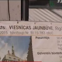 LTV7: возле Ратушной площади в Риге появился долгострой