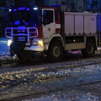 Likvidēts paaugstinātas bīstamības ugunsgrēks Rīgā