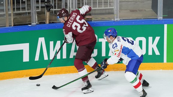 Hokejs, pasaules čempionāts 2021: Latvija - Itālija - 27