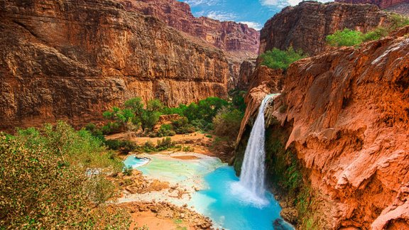 Havasu ūdenskritums, Lielais kanjons