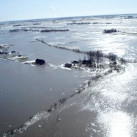 Наводнение весной возможно на участках Даугавы и Лиелупе, в нижнем течении Гауи и Огре