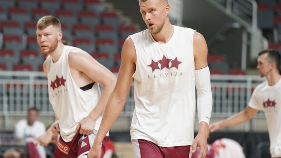 Latvijas basketbola izlase, treniņš (15.08.2022.) - 16