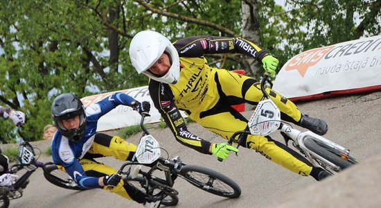 Treimanis izcīna uzvaru 'SMScredit.lv' BMX čempionāta Jelgavas posmā