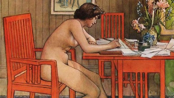 TEVS_das-model-schreibt-eine-postkarte-modellen-skriver-vykort-carl-larsson