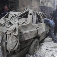 Sīrijas režīma uzlidojumos Alepo nogalināti vismaz 76 cilvēki, no tiem 28 bērni