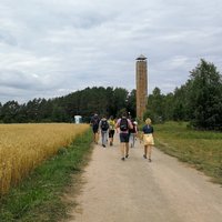 Ļaudis steidz apskatīt Lietuvas augstāko skatu torni