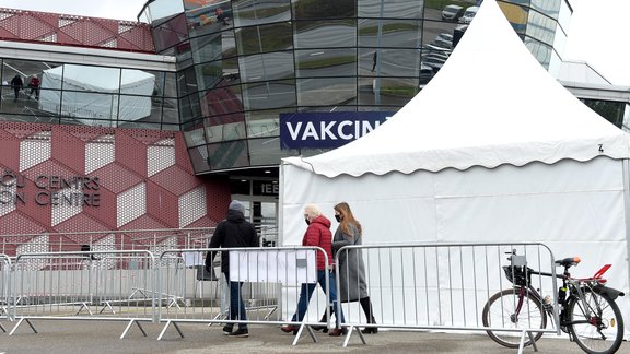 vakcinācijas centrs Ķīpsalā