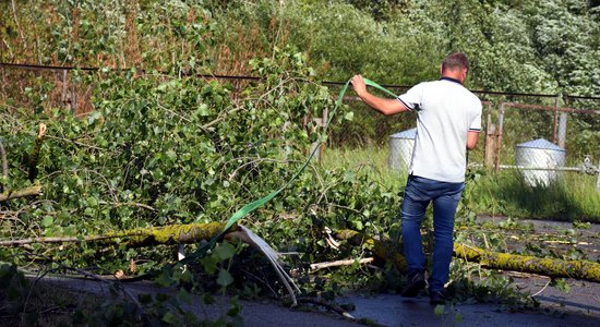 Vētra Daugavpils pašvaldībai nodarījusi 111 000 eiro zaudējumus